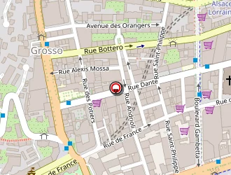 Carte de Laboratoire Martinez à Nice