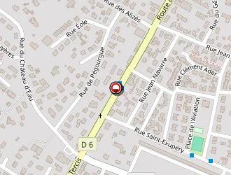 Carte de Dedieu Peinture à Dax