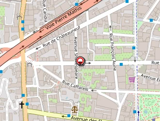 Carte de Dante Restaurant à Nice