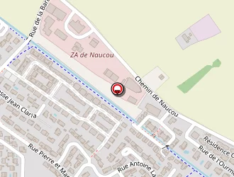 Carte de La Ch'tite Coiffeuse à Castelginest