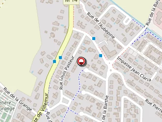 Carte de Ecole Maternelle Du Centre à Castelginest