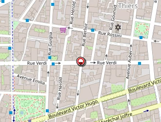 Carte de La Mamaie à Nice