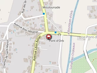 Carte de La Poste à Bousquet-d'orb (le)