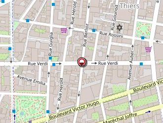 Carte de Comptoir Eléctrique Français (c.e.f) à Nice