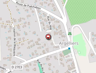 Carte de Halley Françis à Argelliers