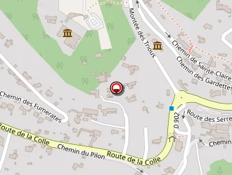 Carte de Médiathèque à Saint paul de vence