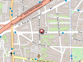 Carte de Dahan Jean Michel à Nice