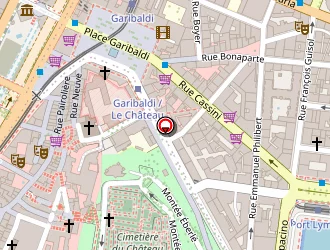 Carte de Braïda Nicole à Nice