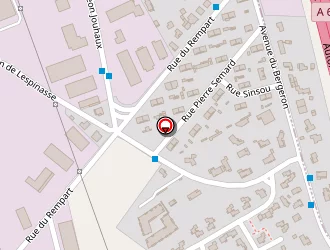 Carte de Redhaut à Saint-alban