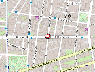 Carte de Desprez Cécil à Nice