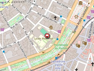 Carte de Bagguys à Nice