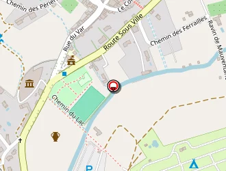 Carte de Camping Tohapi Près Du Verdon à Quinson