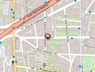 Carte de Aguano Alain à Nice