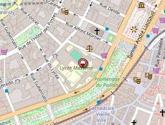 Carte de Le Blue Whales à Nice