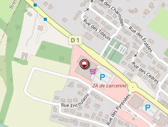 Carte de Pallier-hillat Maryse à Saint-paul-sur-save