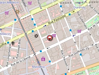 Carte de Librairie Masséna à Nice