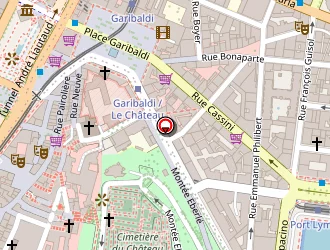 Carte de Fraternité Saint Pie X à Nice