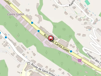 Carte de Eauxyclean Blanchissage à Nice