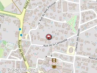 Carte de Le Danali à Prades-le-lez