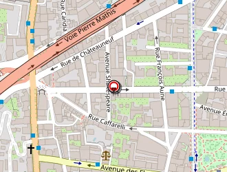 Carte de Renobat à Nice