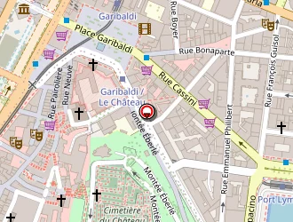 Carte de La Semeuse à Nice