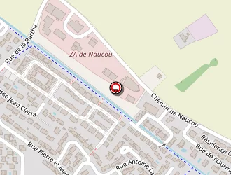 Carte de Attanasio à Castelginest