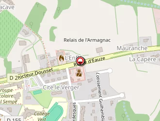 Carte de Fabre Hélène à Aignan