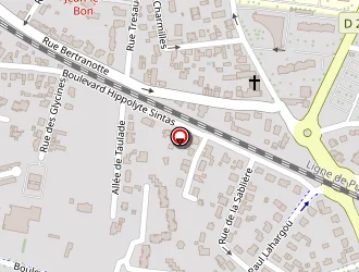 Carte de Ricard Guy à Dax