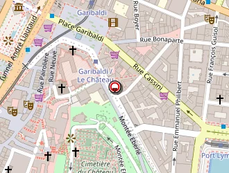 Carte de La Mama à Nice