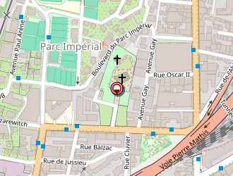 Carte de Couleurs De Tollens à Nice