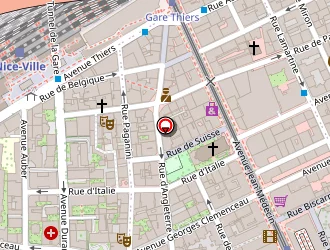 Carte de Saubiez-lion Catherine à Nice