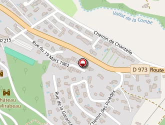 Carte de Ridoux Micheline à Mirabeau