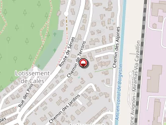 Carte de Provence Agglos à Sénas