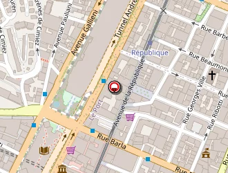 Carte de Café De La Place à Nice