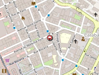 Carte de La Grande Récré à Nice