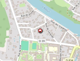 Carte de Association Solidarité Travail à Aire-sur-l'adour