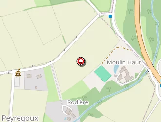 Carte de Urgence (services Locaux) à Peyregoux