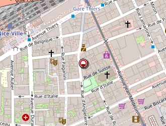 Carte de Freddy Coiffure à Nice