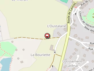 Carte de Lo Bruto Hubert à Lautrec