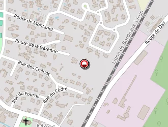 Carte de Villenave Vincent à Mées