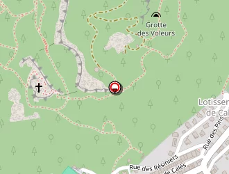 Carte de Esclapez Lény à Lamanon