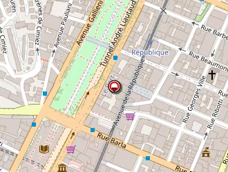 Carte de Institut Saint Joseph à Nice