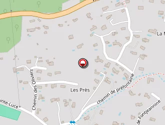 Carte de Dieudonne à Saint-vallier-de-thiey