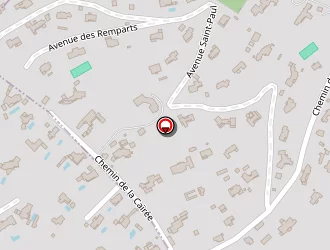 Carte de Sas Alvina à Saint-paul