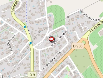 Carte de Bervard Rénovation à Pertuis