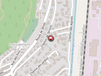 Carte de Le Métallier à Lamanon