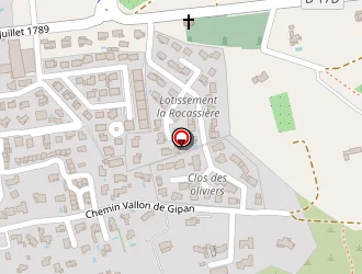 Carte de Moutier Hervé à Alleins