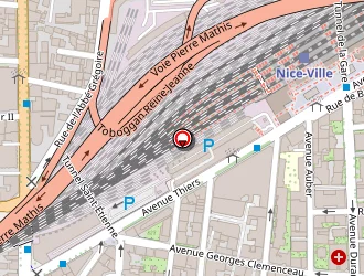 Carte de Thiers Radio Tv à Nice