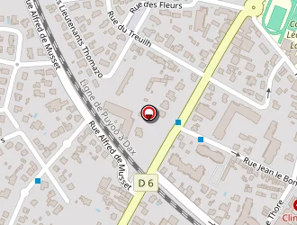 Carte de Devarenne Catherine à Dax