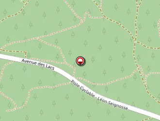 Carte de Sans Sandra à Seignosse